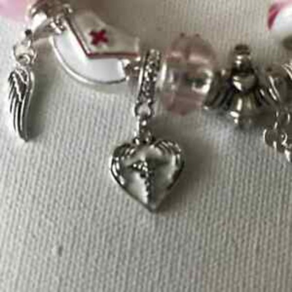 Nurse Charm Bracelet New Frontline Heroes Angels New RN LPN Medical Prof… - Picture 6 of 7